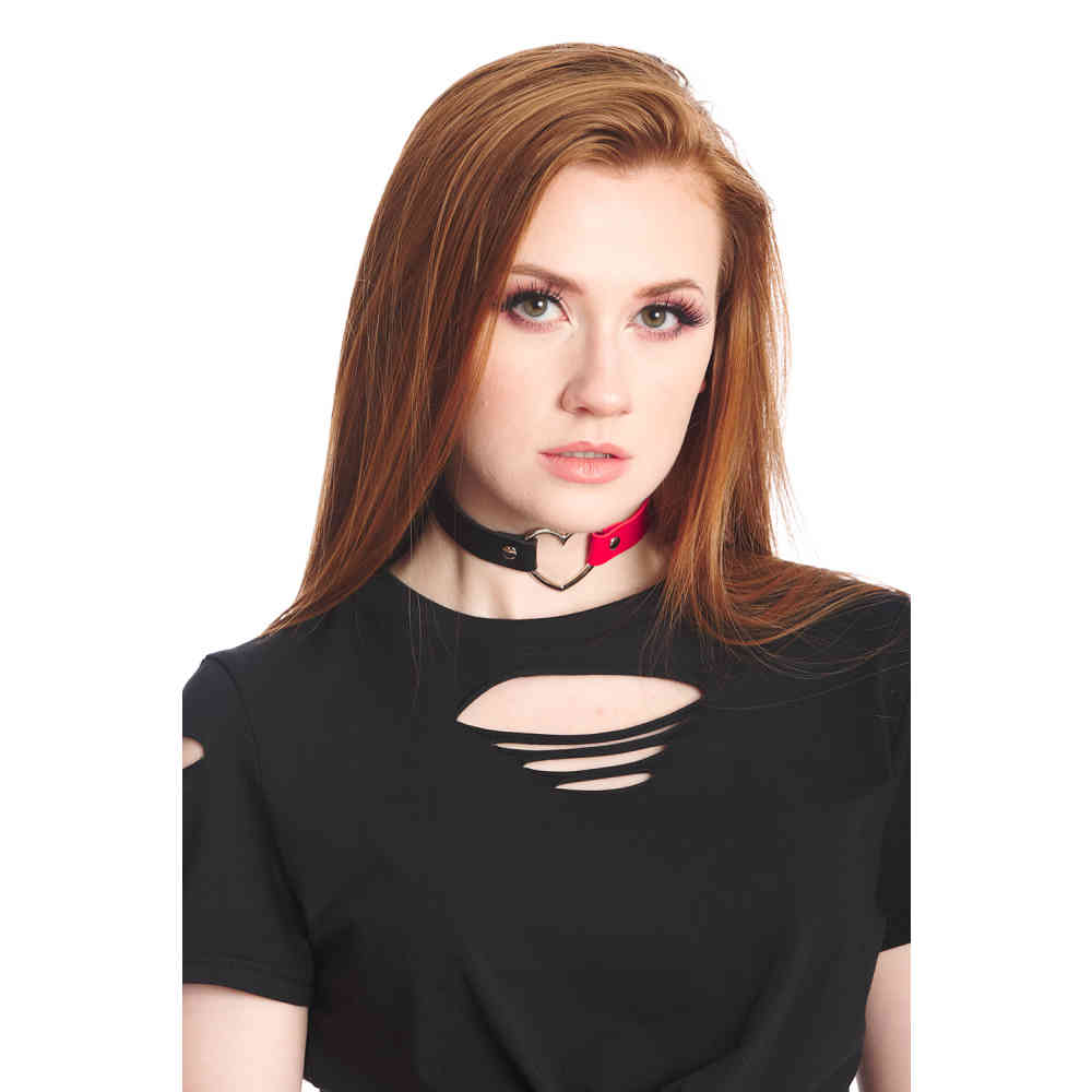 Banned - Harlequin Foulard - Noir/Rouge